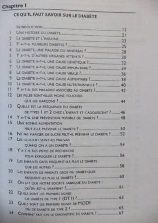 Livre du Dr. RIGAUD ___ page 1 du sommaire